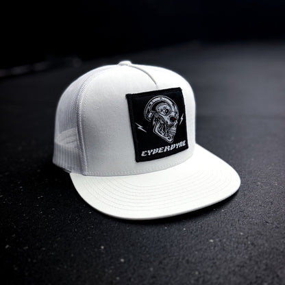 Cyber Skull Patch Trucker