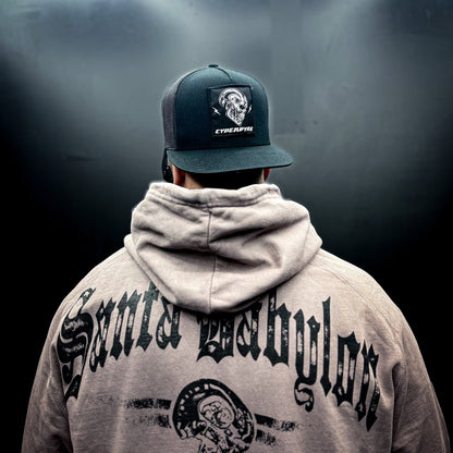 Cyber Skull Patch Trucker
